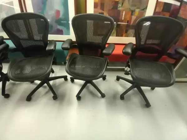 Herman Miller Aeron B Ergonomic Chairs (REFURBISHED)