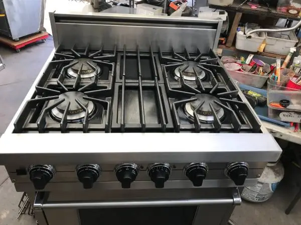 30 Viking Stainless Range,  dual fuel