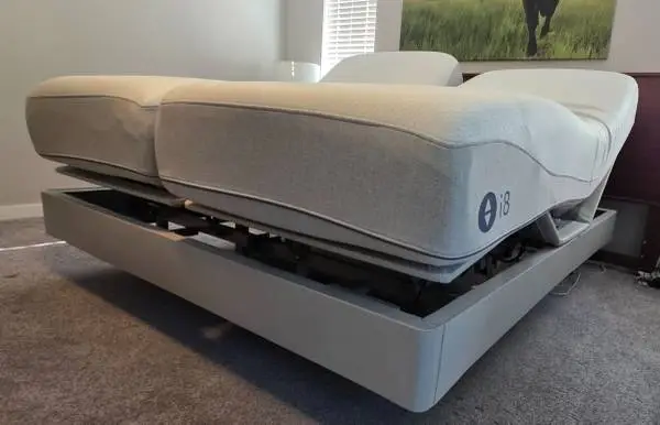 Split Cal King Sleep Number i8 360 Smart FlexFit 3 Adjustable Bed