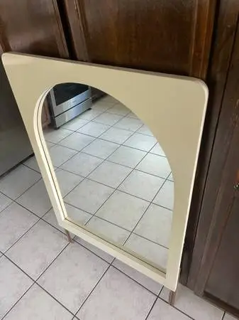 Mirror Vanity or Entryway mid century modern 30”wide