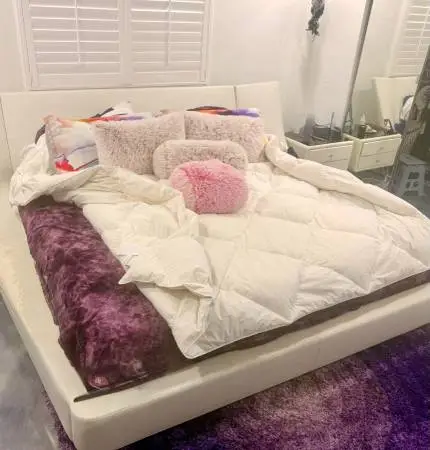 Copenhagen Modern King Size bed frame Designer RUF | Betten *Cocoon*