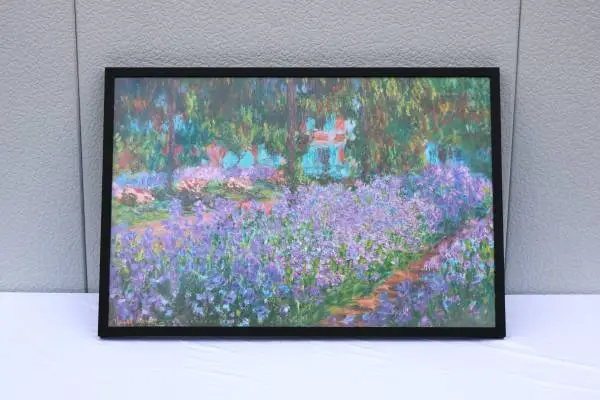 Claude Monet The Artists Garden at Giverny Impressionist Art Print