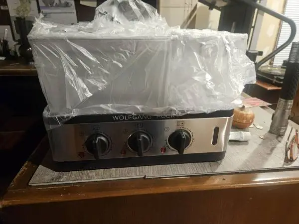 Wolfgang Puck triple steamer/new