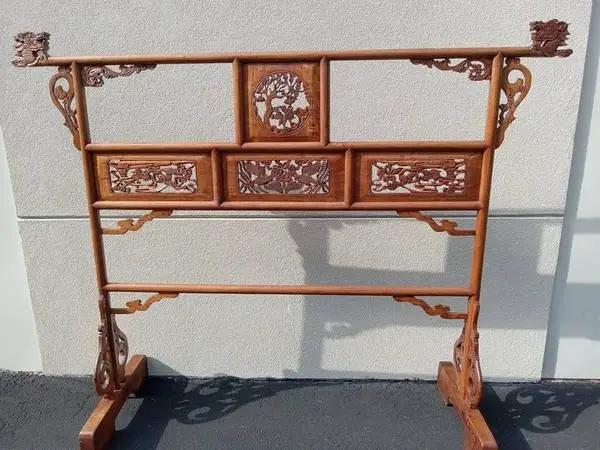 Antique chinese hanging rail