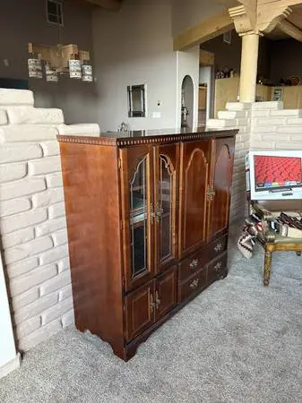 Entertainment Center with TV