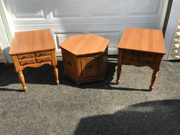 Set of 3 accent tables by Mersman