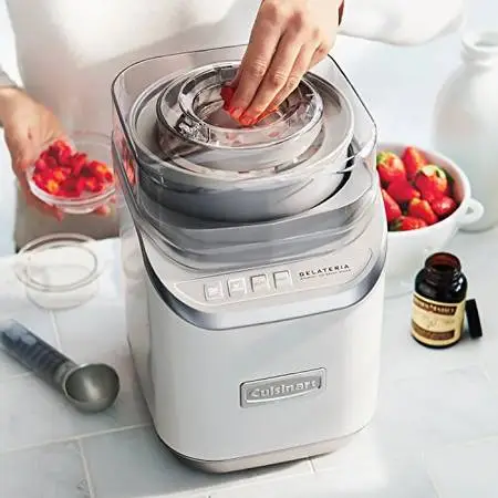 Cuisinart 2Quart Cool Creations Ice Cream, Frozen Yogurt Gelato Maker