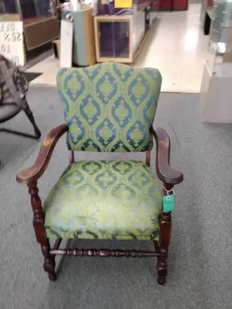 Vintage Wooden Arm Chair