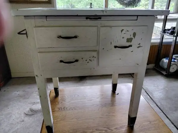 small kitchen free standing cabinet