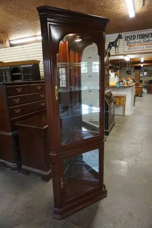 Ethan Allen Corner Cabinet