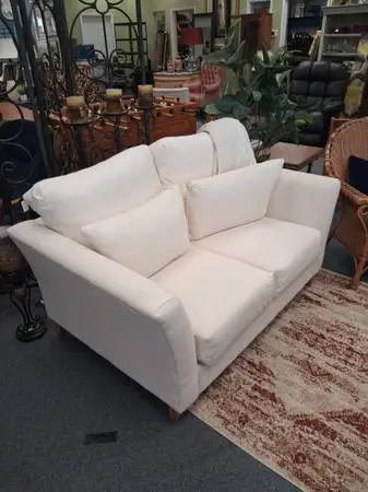 Nice couch with cover