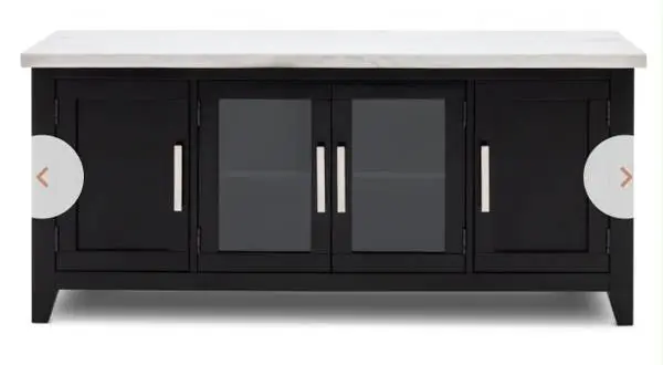 Tv stand / media console - Practically New! From Furniture Row
