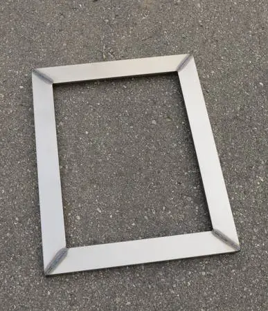 Industrial Welded Metal Picture Frames
