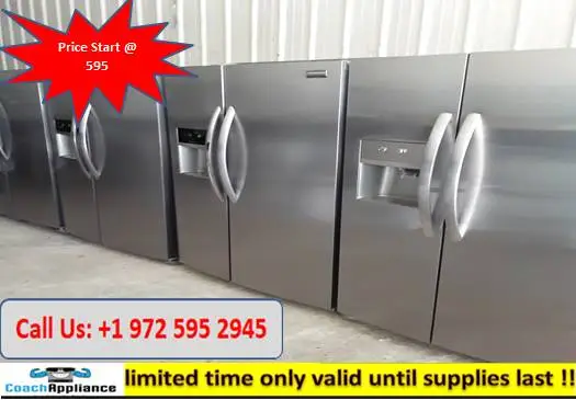 Excellent Condition!!!! Stainless Steel Refrigerator