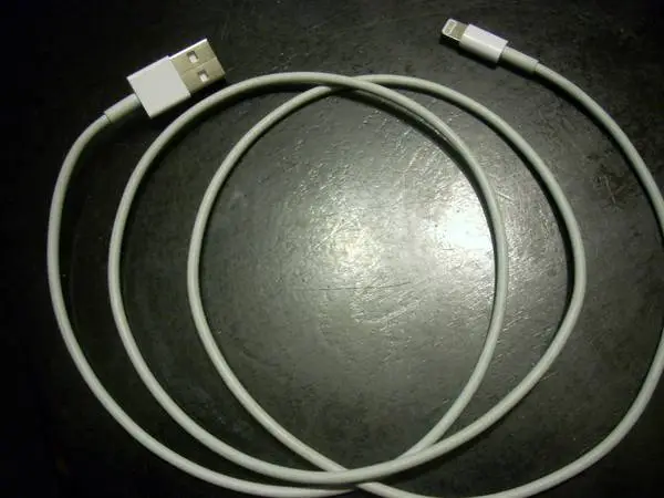 Apple iPhone USB lightning cable