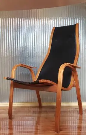 Mid Century Kurva Chair By Yngve Ekström