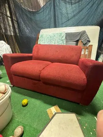 Nice love seat with storage