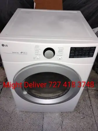 Stackable Dryer-Nice works great and is very clean + might deliver
