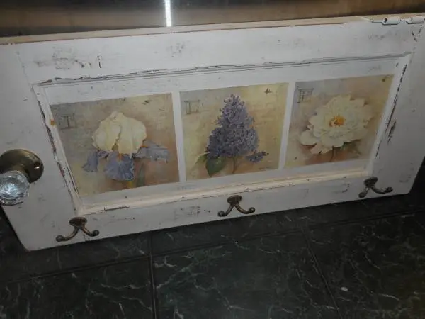 Wall Art and Hat Rack Vintage Craft
