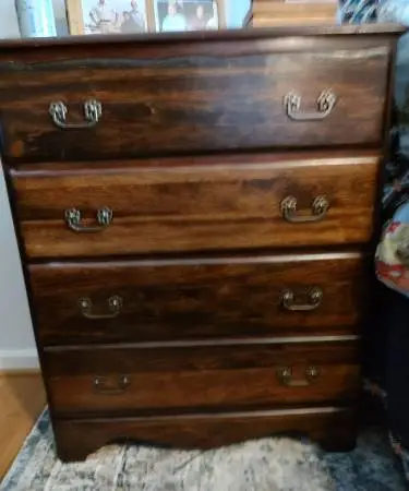 Small refinished dresser