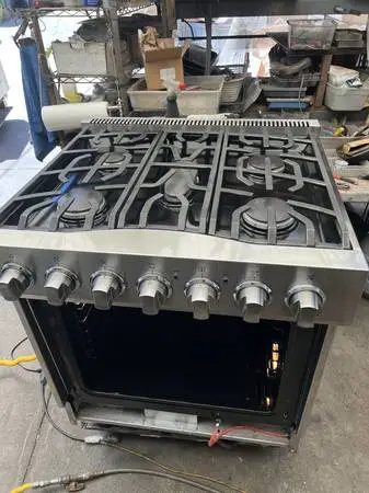 30 viking stainless Range stove, d3