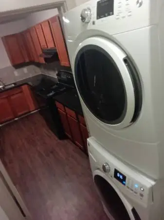 GE- washer/dryer set: front loader & stackable