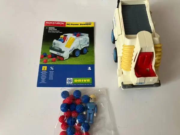 ROKENBOK RC POWER SWEEPER MOTORIZED FLOOR CLEANER FOR ROK LIFT AND HAU