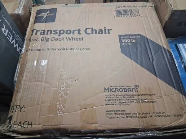 🦽 Medline Transport Chair — 19 Seat — $90
