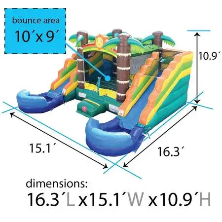 DRY/WATER INFLATABLE BOUNCE HOUSE FOR ONLY $250 THE ENTIRE DAY!!