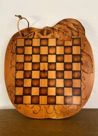 Vintage Solid Wood Game Board