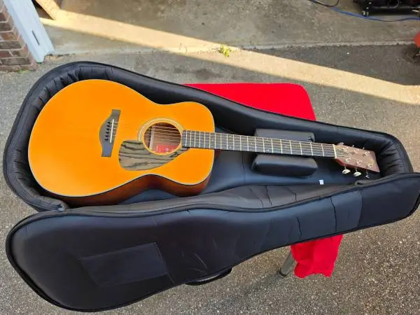 Yamaha Red Label FS3 Acoustic Guitar, Bone Nut/Saddle Upgrade, Near-Mint
