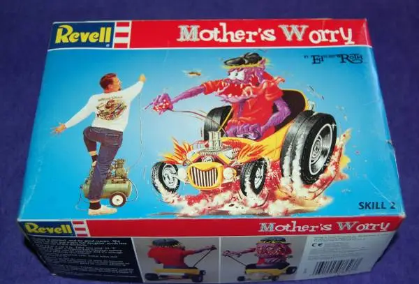 Revell Mothers Worry by Ed Big Daddy Roth model Car Kit New Open Box
