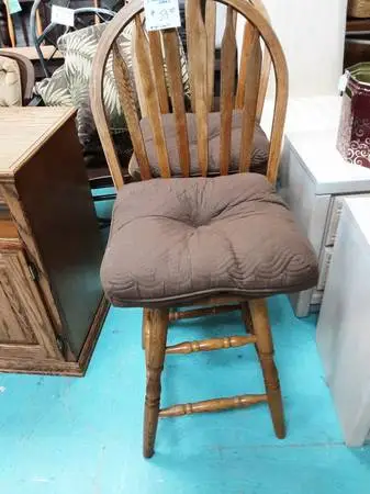 2-Oak Bar Stools 10617