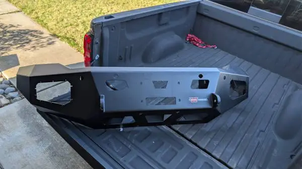 WARN ASCENT HD 2019-2026 Ram 2500/3500/4500/5500 Front Winch Bumper