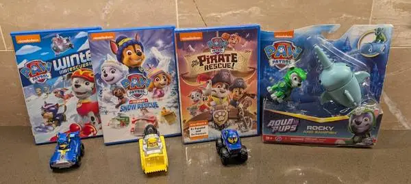 Paw Patrol Collection and DVDs