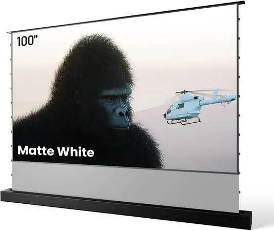 AWOL VISION 100 Motorized Rising Floor Stand Projector Theater Screen