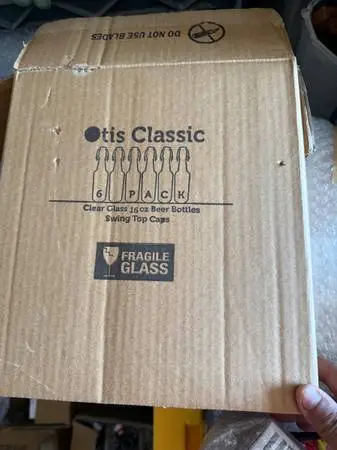 Otis Classic Swing Top Glass Bottles (Set Of 6)