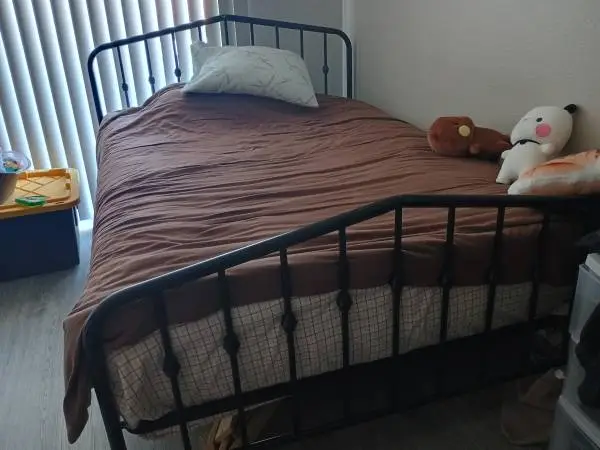 Full size bedframe only