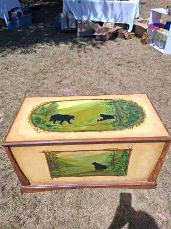 CUSTOM BUILT STORAGE CHEST