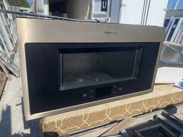 SS Whirlpool Smart Microwave Oven Model #WMHA9019HN Used