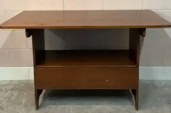 Antique Wooden Hutch Table