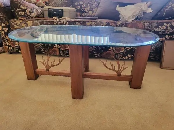 SOUTHWESTER GLASS TABLE