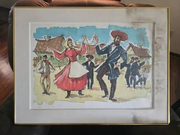 ** - Piece of Judaica Art - **