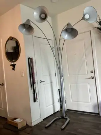 Vintage adjustable lamp