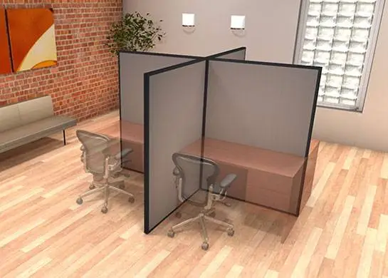 (10) 48w x 66H x 2.5thick Fabric Acoustic Room Divider Panels New$315+