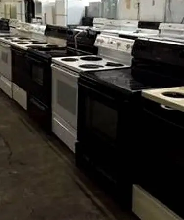 Electric stove and refrigerators