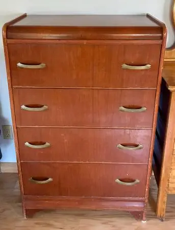 Art Deco Waterfall style dresser