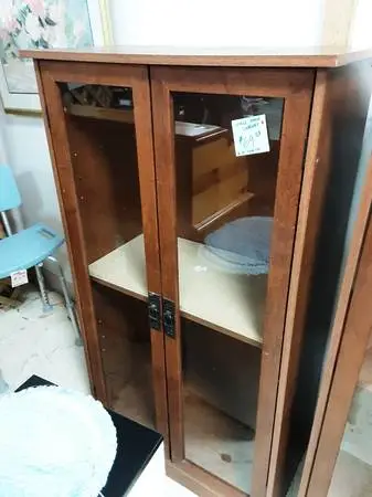 Glass Door Cabinet 10674