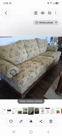 Sofa and loveseat