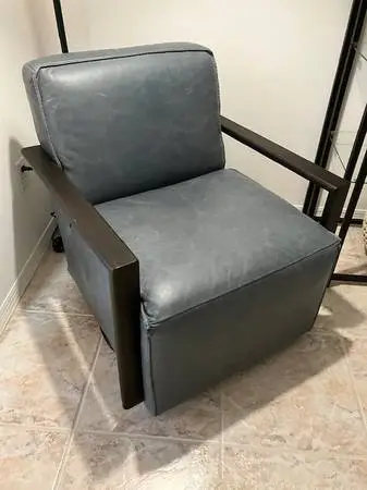 Leather Swivel Chairs (2)